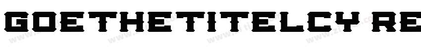 GoetheTitelCY Regula字体转换